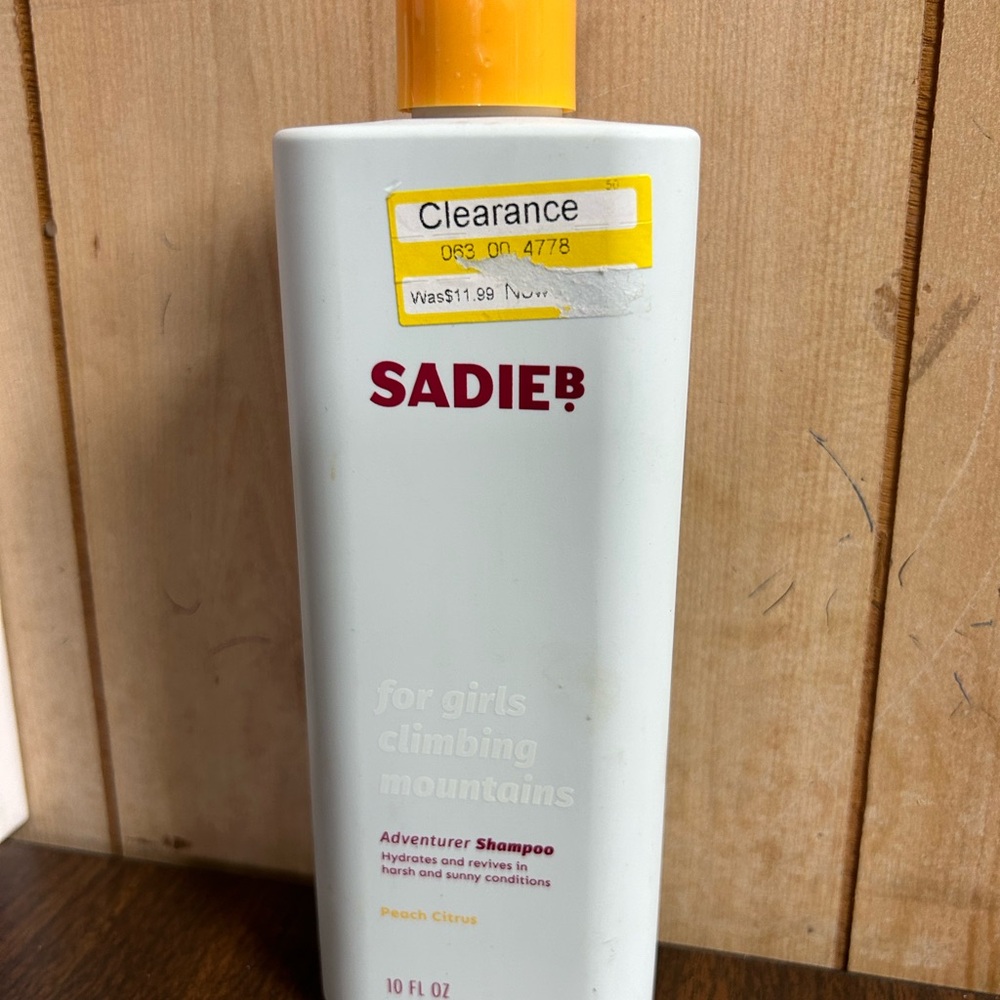 SadieB Adventurer Hydrating Peach Citrus Shampoo & Conditioner 10 fl oz